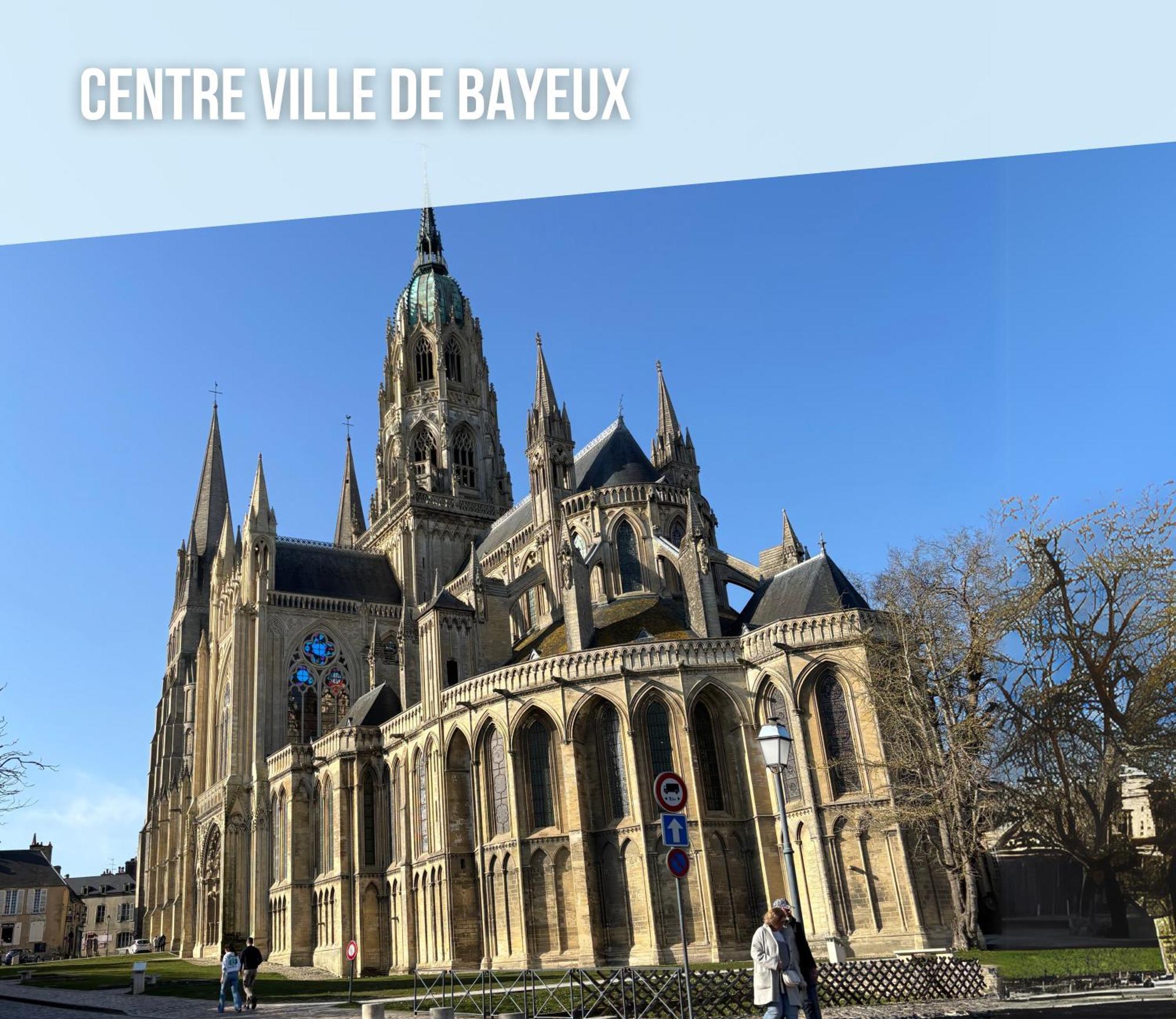 Les Combles De L Aure Grand Studio Cosy Confortable Classe 3 Etoiles Centre Bayeux 2 Mn A Pied Cathedrale Proche Plages Du Debarquement Luaran gambar